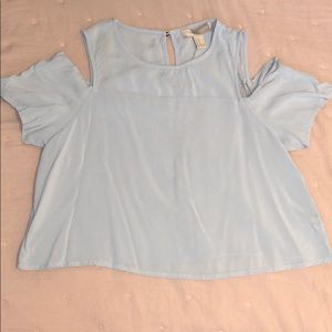 Forever 21 Light Blue Blouse